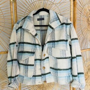 Bagatelle Plaid Shacket